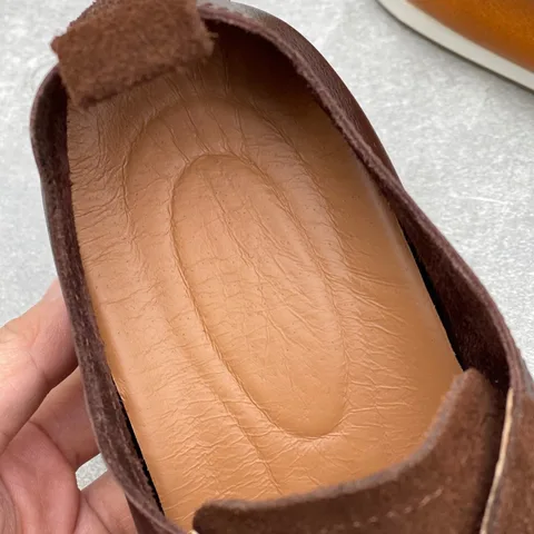 Новые женские кроссовки из натуральной кожи на мягкой подошве, разноцветные, на липучках, на массивной платформе, с круглым носком