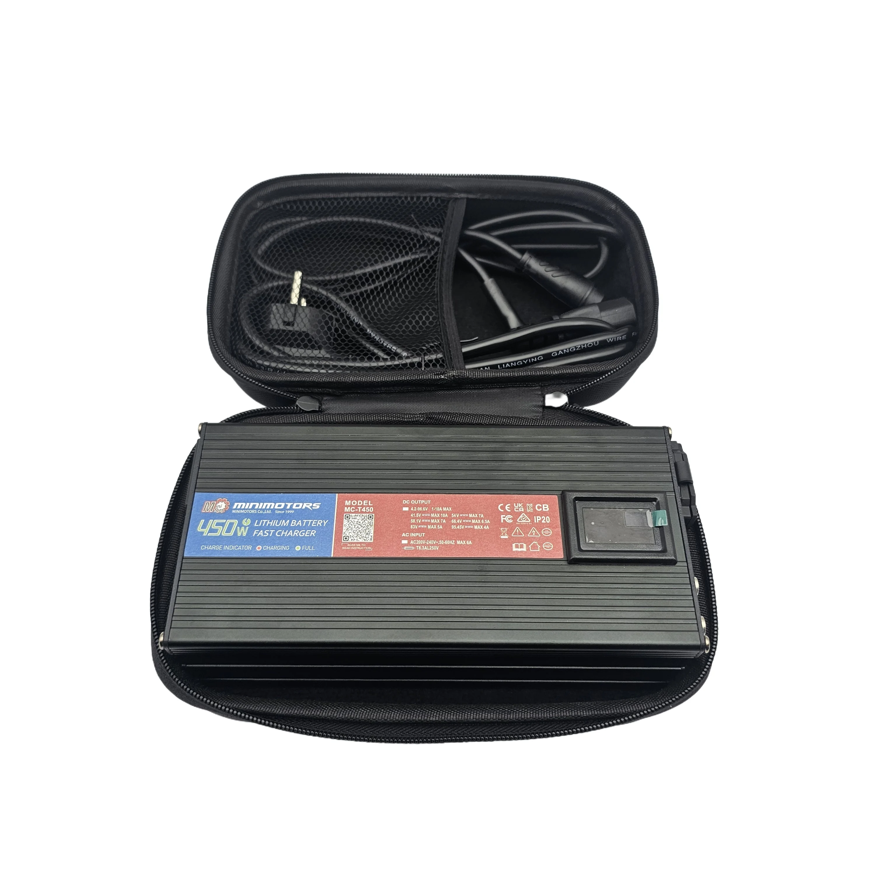 Chargeur rapide réglable Portable 54V 58.1V 66.4V 83V 95.45V pour minimotors scooter baming plug epassion