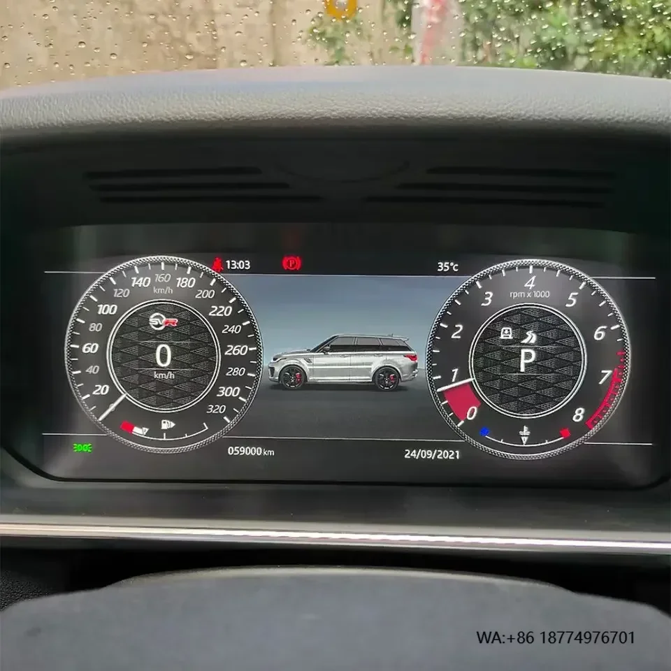 

12,3 "для Land Range Rover Vogue L405 Sport L494 2013-2017 Android ЖК-дисплей, приборная панель, цифровые кластеры, приборная панель, авто