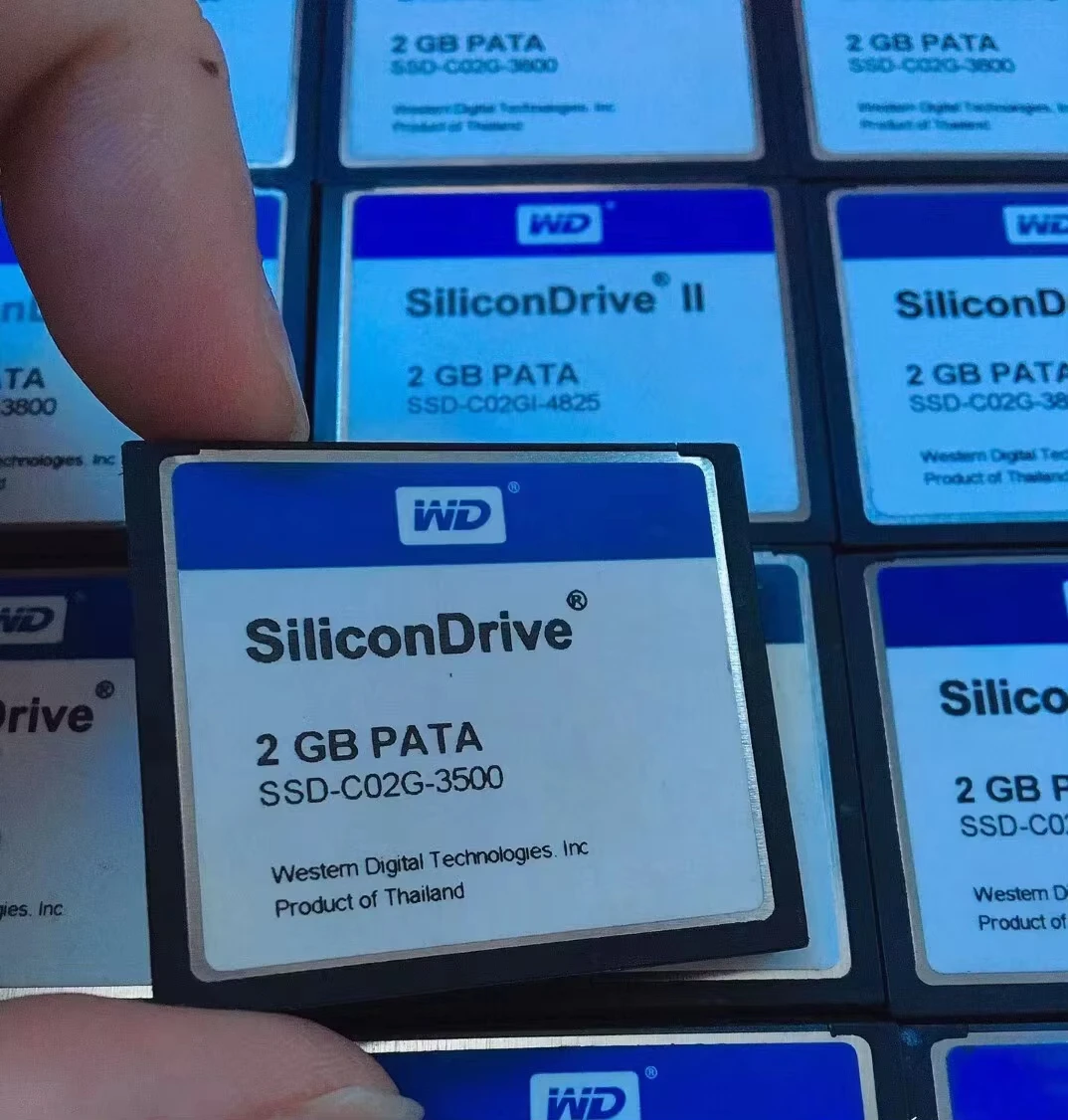 Western Digital WD CF Card 128MB 256MB 512MB Compact Flash Card 1GB 2GB 4GB 8GB 16GB Memory Card For Industrial equipment