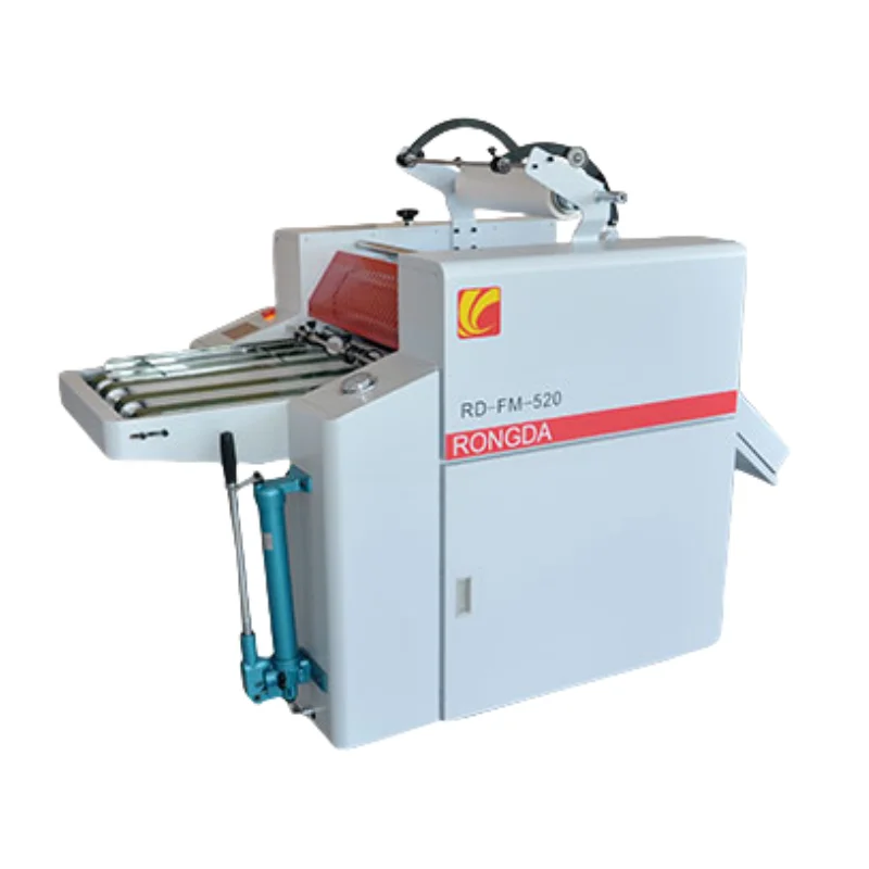 FM520 Digital Heat Laminating Machine with a Lamination Width of 480mm Automatic A4 Paper Roll Laminating Machine