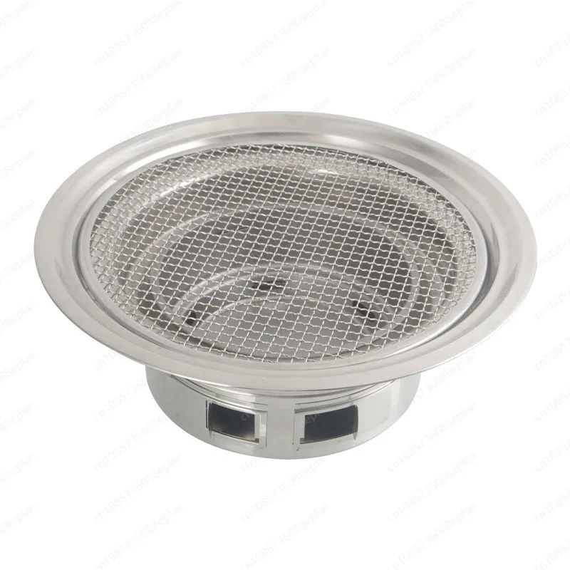 

Корейский бытовой гриль для барбекю, гриль для барбекю для вечеринок, коммерческий бездымный угольный гриль из нержавеющей стали для помещений