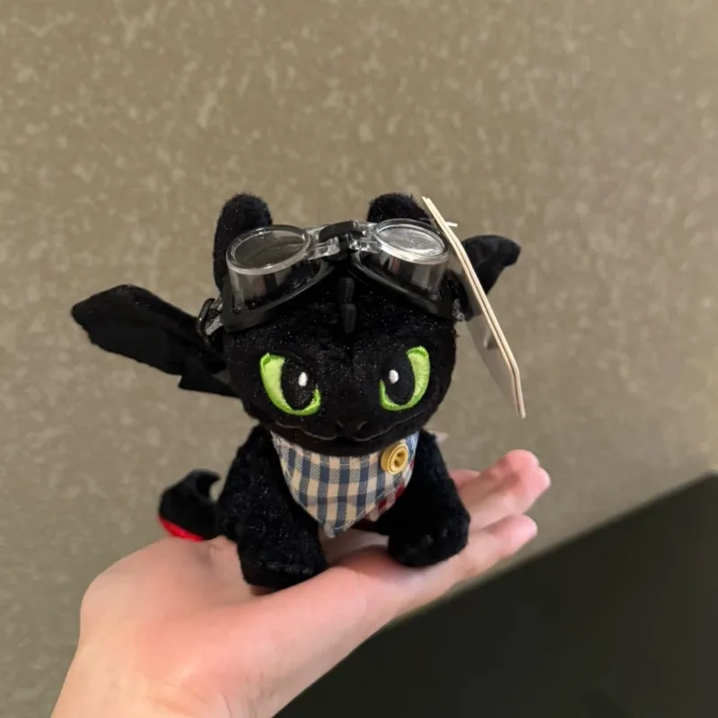Potdemiel Genuine How To Train Your Dragon Cute Toothless Plush Toy Pendant Bag Pendant Keychain Girl Christmas Gift
