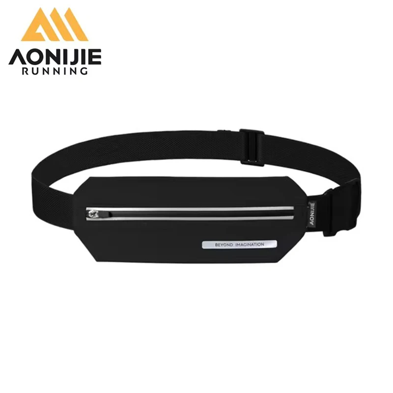 AONIJIE Sports Running Waist Bag Women Men Outdoor Travel Waist Pack Jogging Fitness Gym Hiking Cycling Money Phone Bag Belt