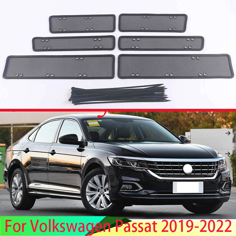 

Средняя сетка для передней решетки для Volkswagen Passat 2019-2022, сетка для передней решетки, автомобильные аксессуары из нержавеющей стали