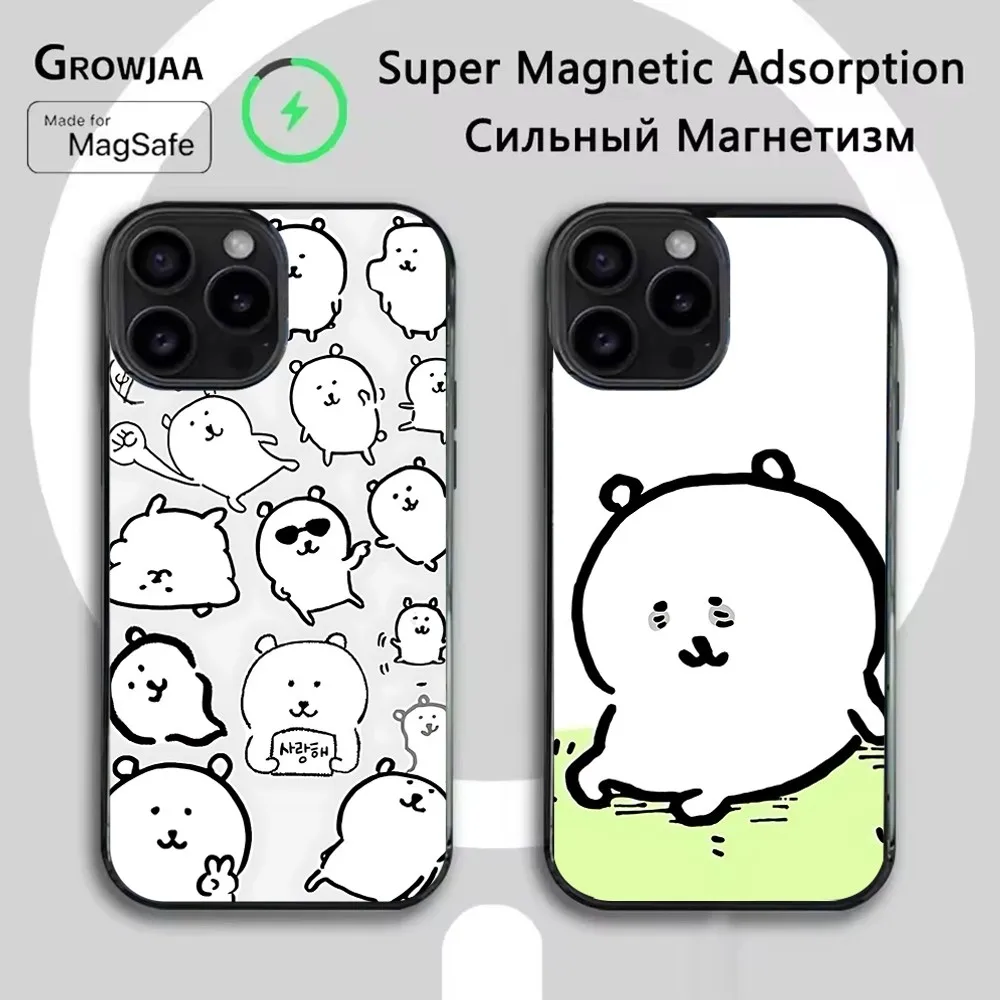 

Cute J-Joke Bear Phone Case For iPhone 16e,16,15,14,13,12,11,Plus,Pro,Max,Mini Magsafe Magnetic Wireless Charging