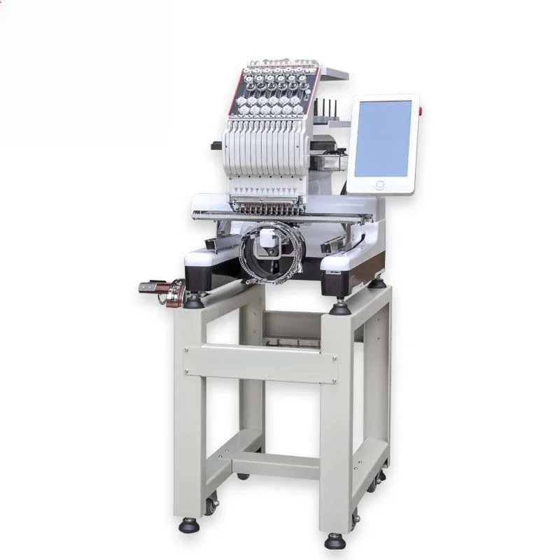 one-head embroidery machine, fully automatic embroidery