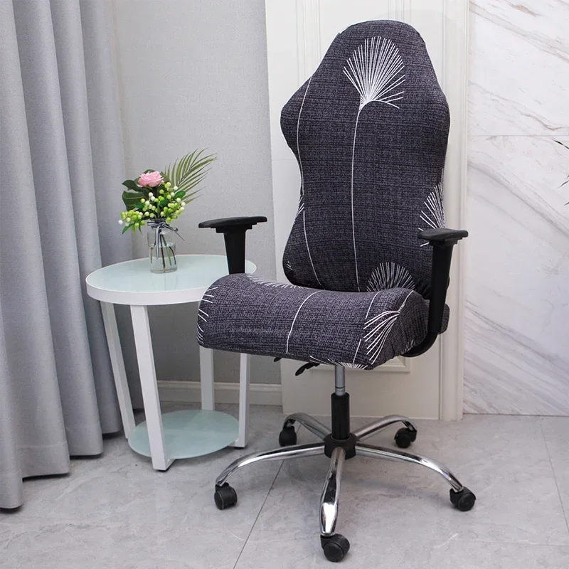 

Gaming Chair Covers with Back Elastic Office Seat Covers for Computer Wed Hotel Chair Cover Slipcover Armchair Protector Cover