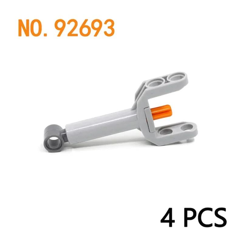 MOC Building Block Technical Push Rod Linear Actuator Dynamic Telescopic Rod Screw Lifter 61904 92693 61927 Parts DIY BrickToys