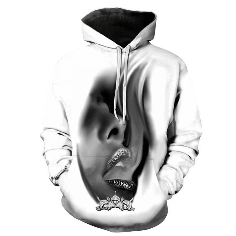 

Painting Geometric Print Alphanumeric Digital Print 3D Hoodie Men's Sportswear Clothes Casual Pullover Sweatshirt Hooded Hoody