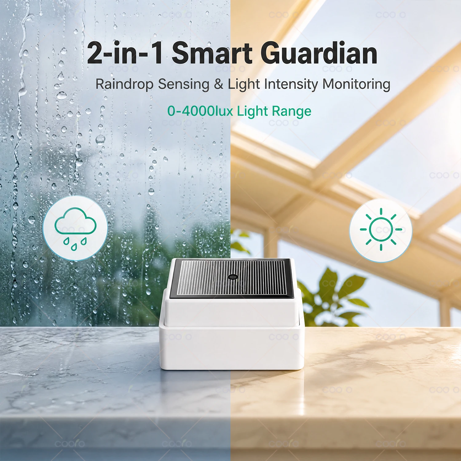 Sensor de Chuva Tuya Zigbee 2 - Smart Home Outdoor avaliação e preço