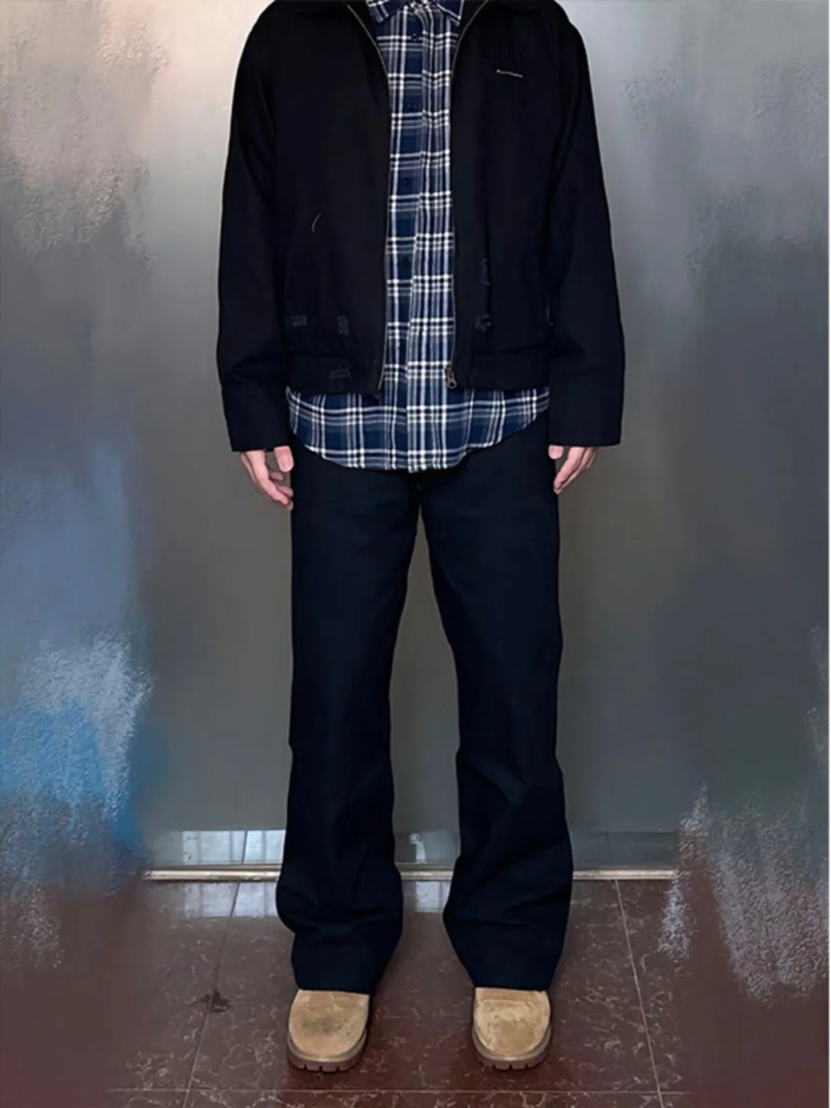 

Мужские джинсы Cleanfit Black в американском стиле High Street, прямые, зауженные, ретро, с эффектом потертости, расклешенные, со средней/высокой талией, с эффектом водной стирки