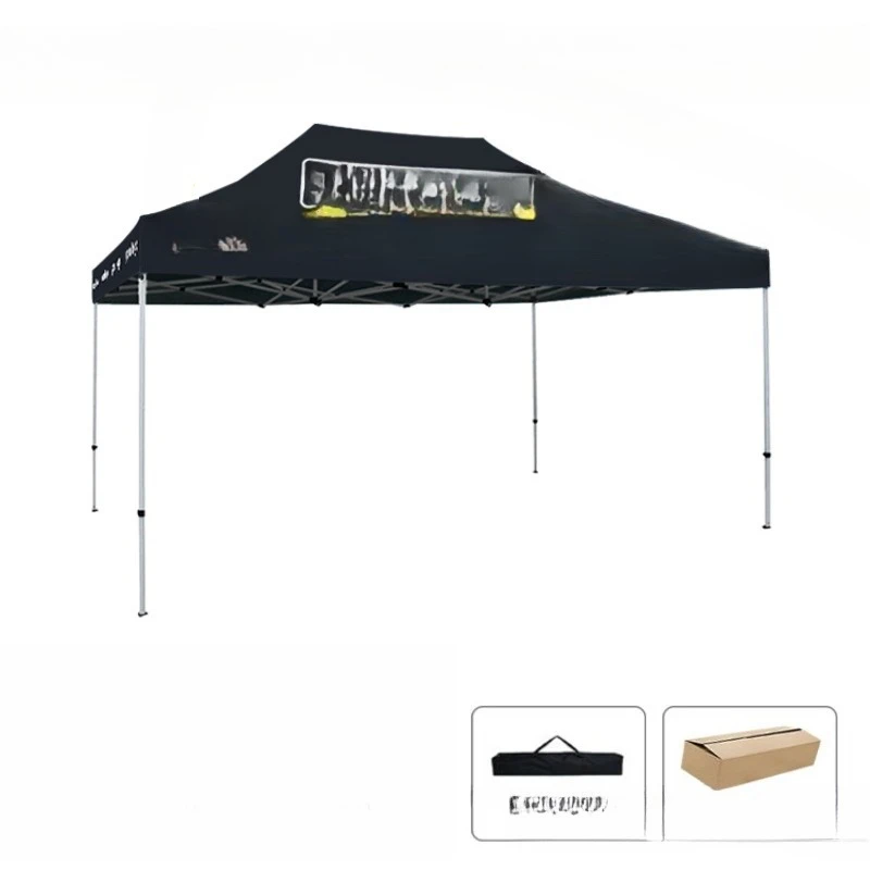 Mini Red and White Striped Carnival Promotional Tent