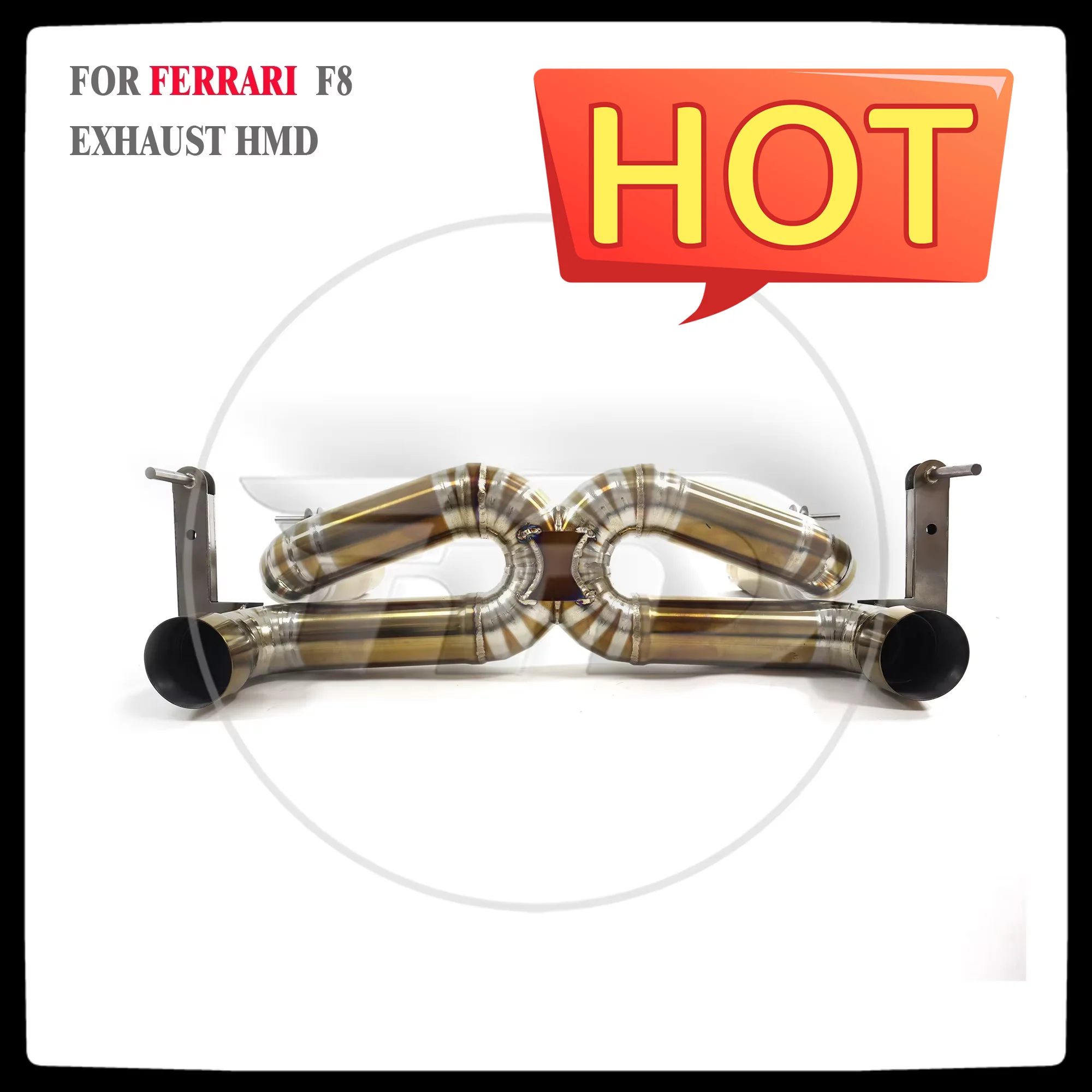 

HMD Titanium Alloy Exhaust Systems Catback For Ferrari F8 Without Valve Car Accessories Auto Modification