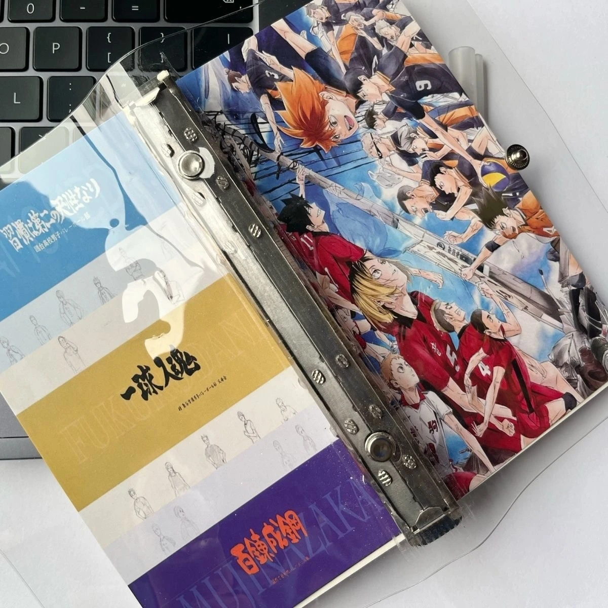 

Haikyuu!! Cosplay Loose-leaf Ledger Notepad Cartoon Notebook High Appearance Level Diary Delicacy Individuality Student Cute