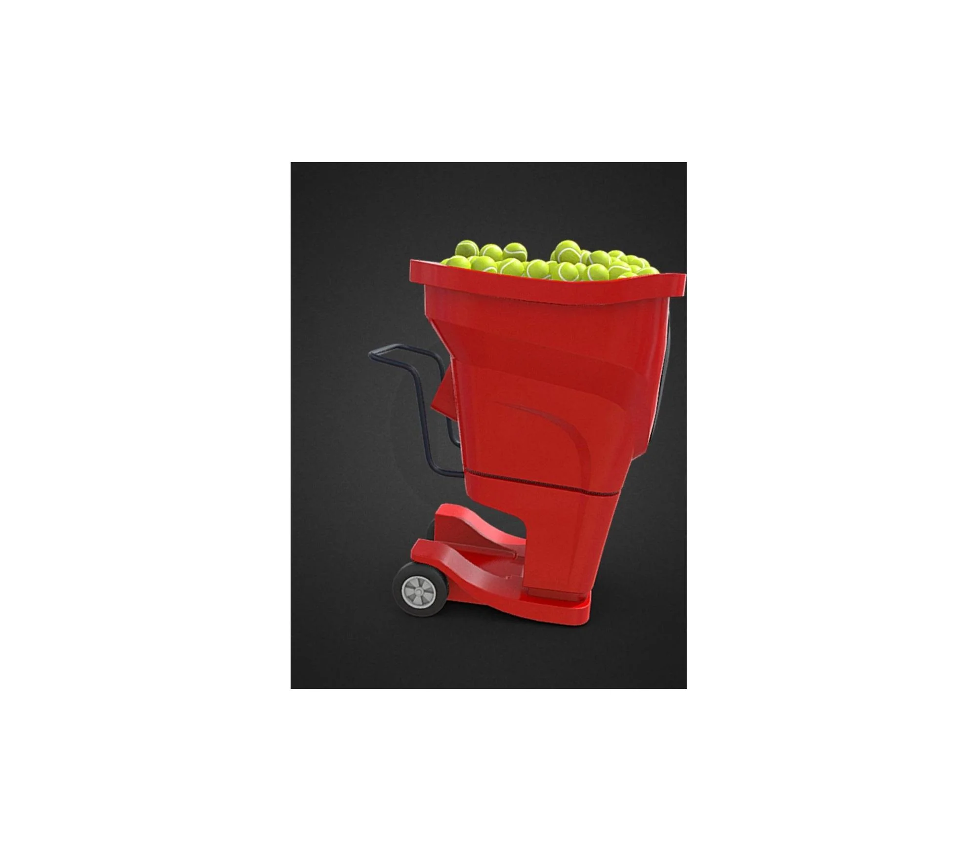 

AccurateThrows For Adjustable Speed Automatic Tennis Ball Machine Practice Trainer