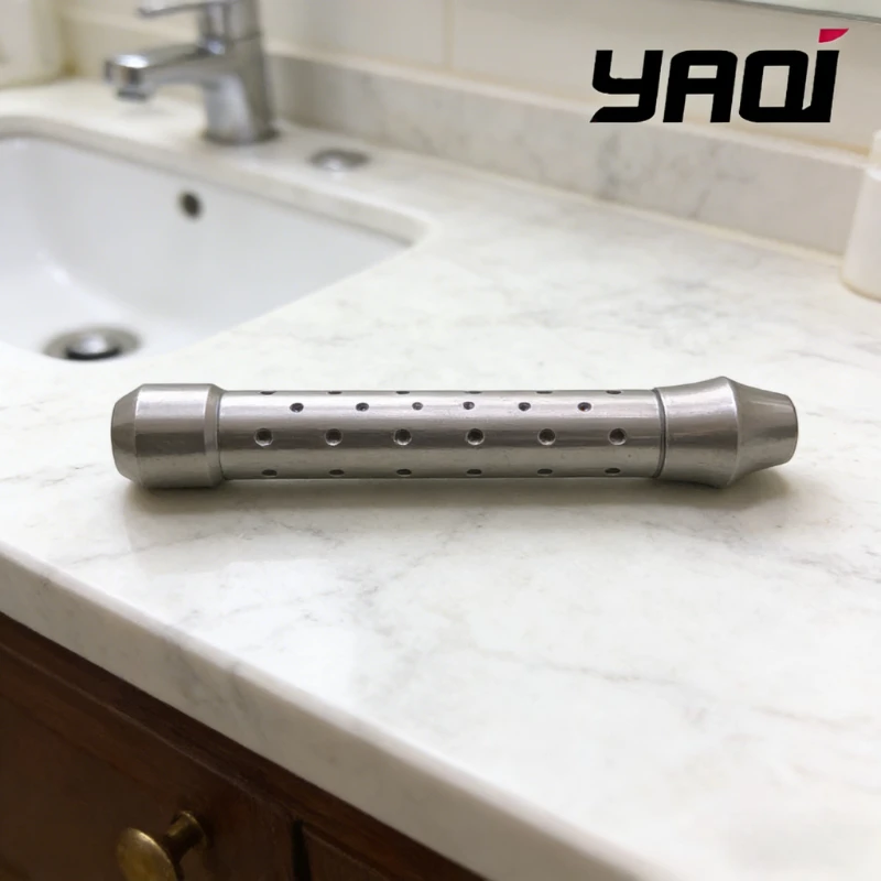 

Ручка для безопасной бритвы YAQI из нержавеющей стали для мужчин, длина 80 мм, диаметр 11-12 мм, удобная рукоятка для гладкого бритья