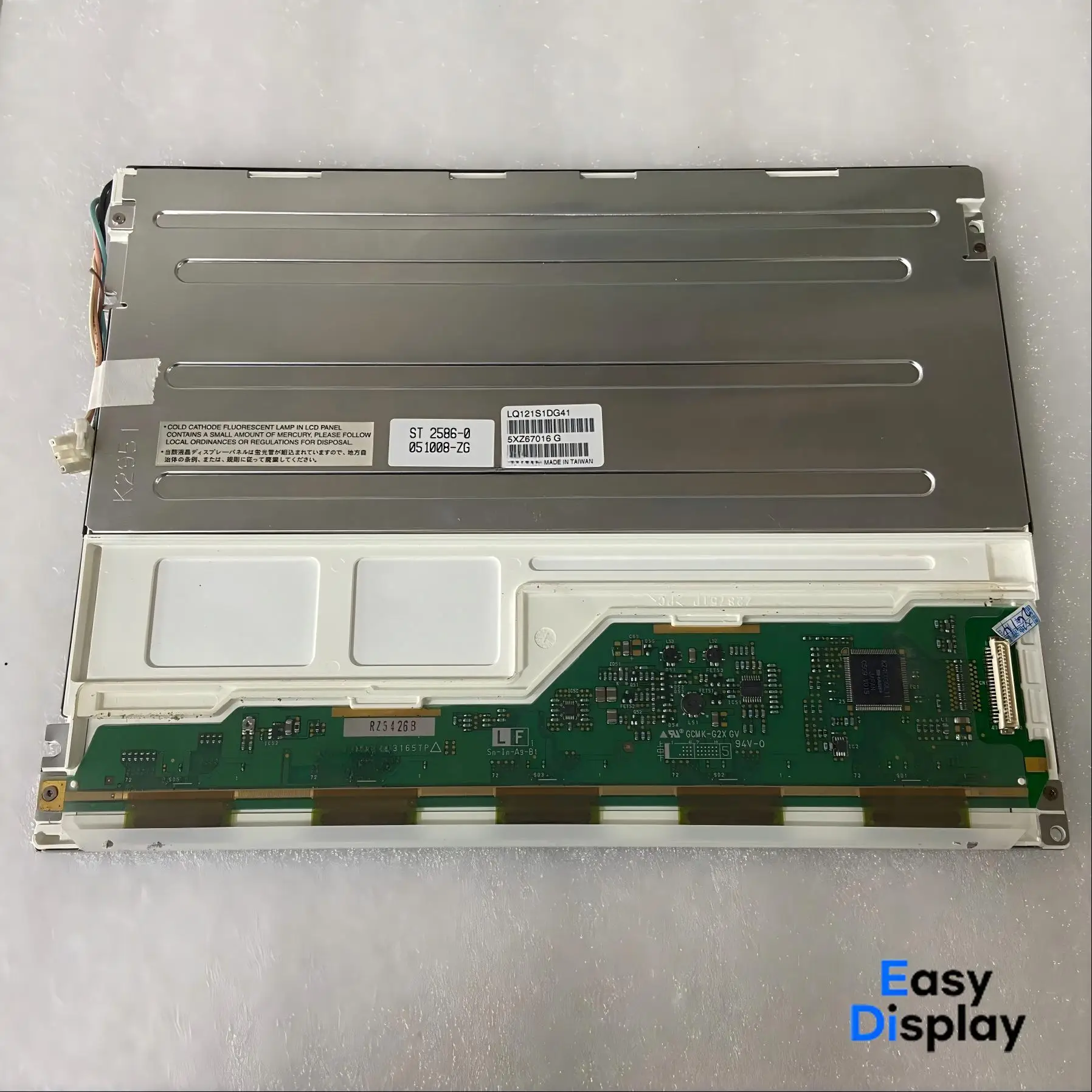 12,1-дюймовый LQ121S1DG41 Панель промышленного ЖК-дисплея 800x600, 41 контактов