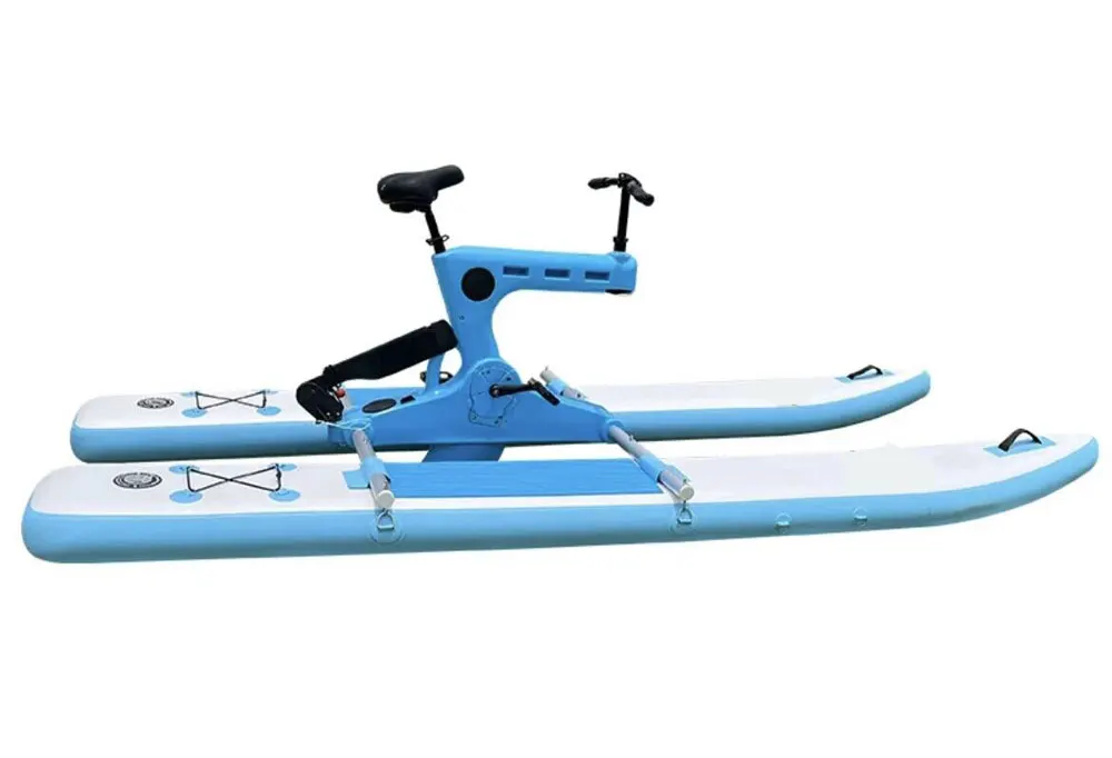 Water Bike Inflatable Pvc Pontoons Exercise Bike Sea Bicycle