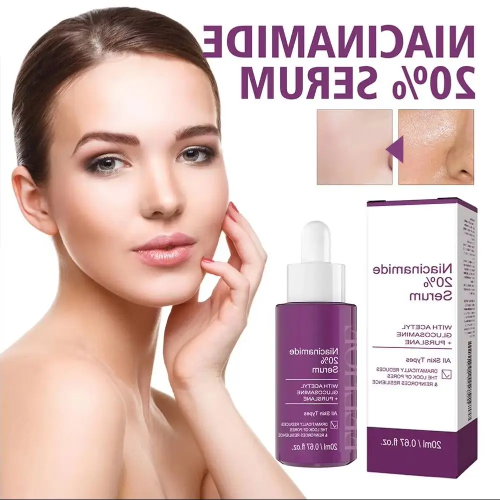 B3 Concentrated Serum 200ml 20% Niacinamide Anti-Aging For Discoloration Pores Fragrance Free And Paraben Free Skin Care