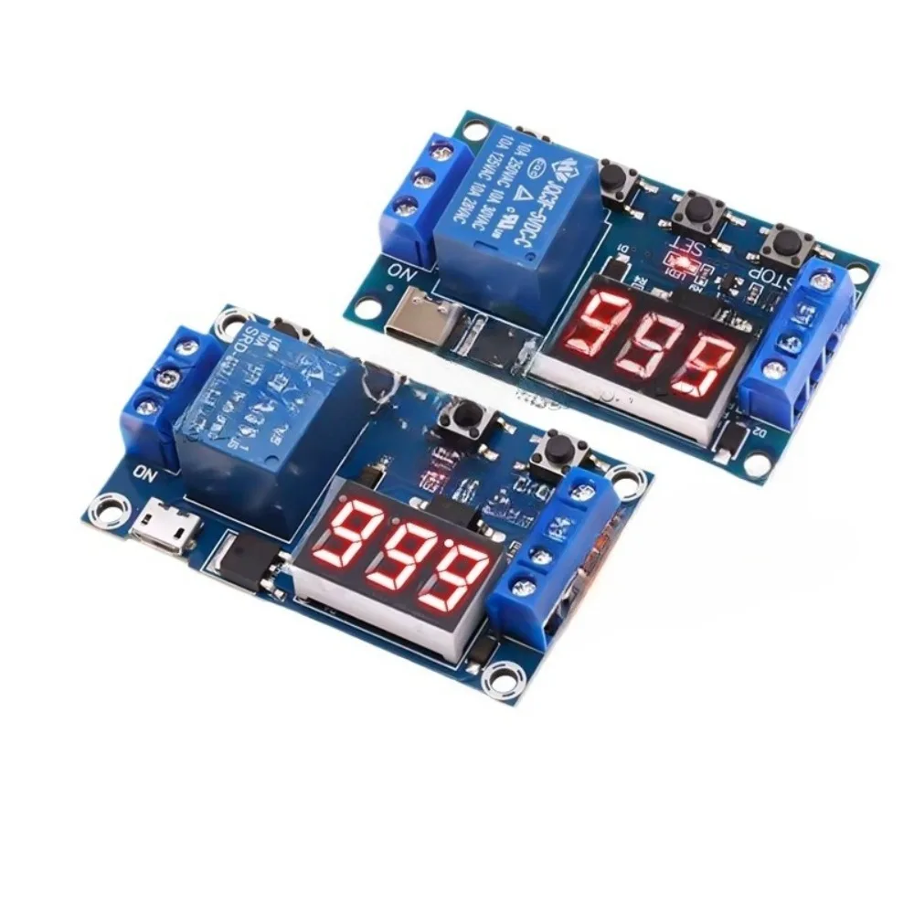 

1-Channel Relay Module - Delay Power-Off/Disconnect, Trigger & Cycle Timing Circuit Switch. For Automation, Equipment Control.