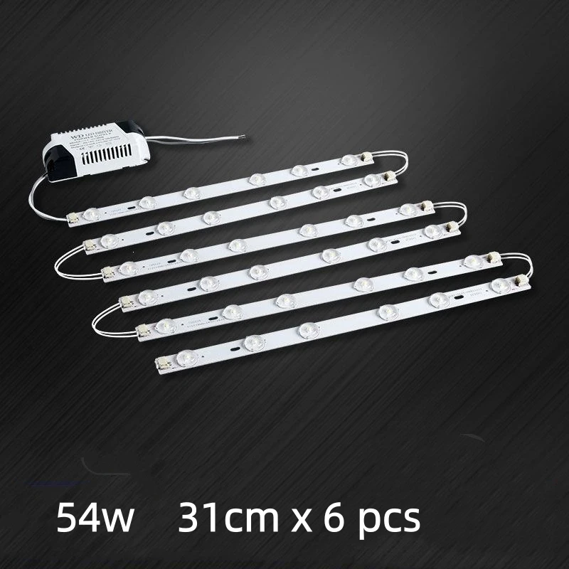 

30cm 40cm LED Panel 80-220V Ceiling Light Replacement LED Module 54W LED Retrofit Light Board Kit For Ceiling Lights