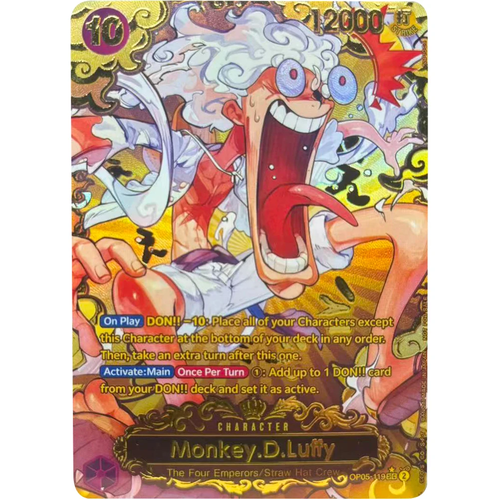 one piece card game gift Piece: Box 2023 (GB-01)  Monster Games Red Card Type Judge Gift set for the