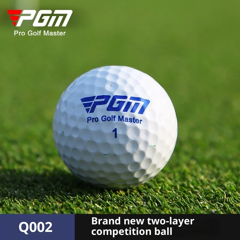 30 قطعة/الحزمة PGM Q002-4 كرة منافسة الجولف بطبقة مزدوجة كرة ممارسة العلامة التجارية الجديدة مقاومة للاهتراء في الهواء الطلق #2