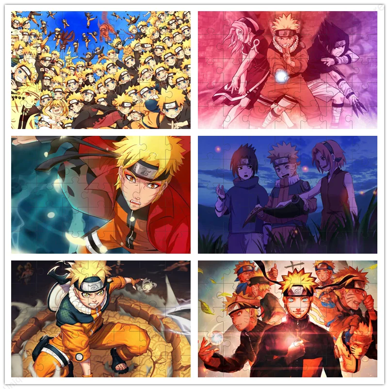 

Japanese Classic Anime Naruto Jigsaw Puzzle 35/300/500/1000 Pcs Diy Puzzle Educational Toys Family Funny Diy Toys Home Decor