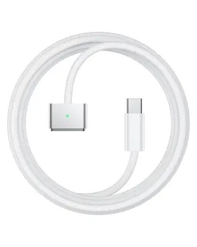 Cavo da USB-C a magnetico 3 da 140 W, 2 m, funziona per Mac Air 2023/2022(M2),Mac Pro 2023(M1,M2,M3 13-16 pollici), cavo di ricarica MacBook Pro