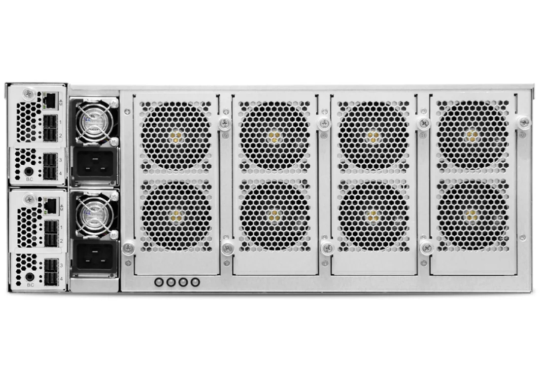 TLF J4108-01-35X XJ1-41081-02 4U 108-Bay 12Gb/s SAS JBOD تخزين عالي المرونة وجهاز عالي الأداء