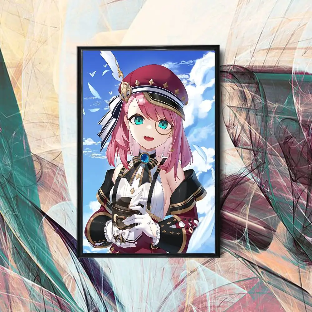 Cute Witch Homura Akemi Charlotte High Quality Dorm Living Room Aesthetic Wall Decoration Painting Poster Stickers Gift