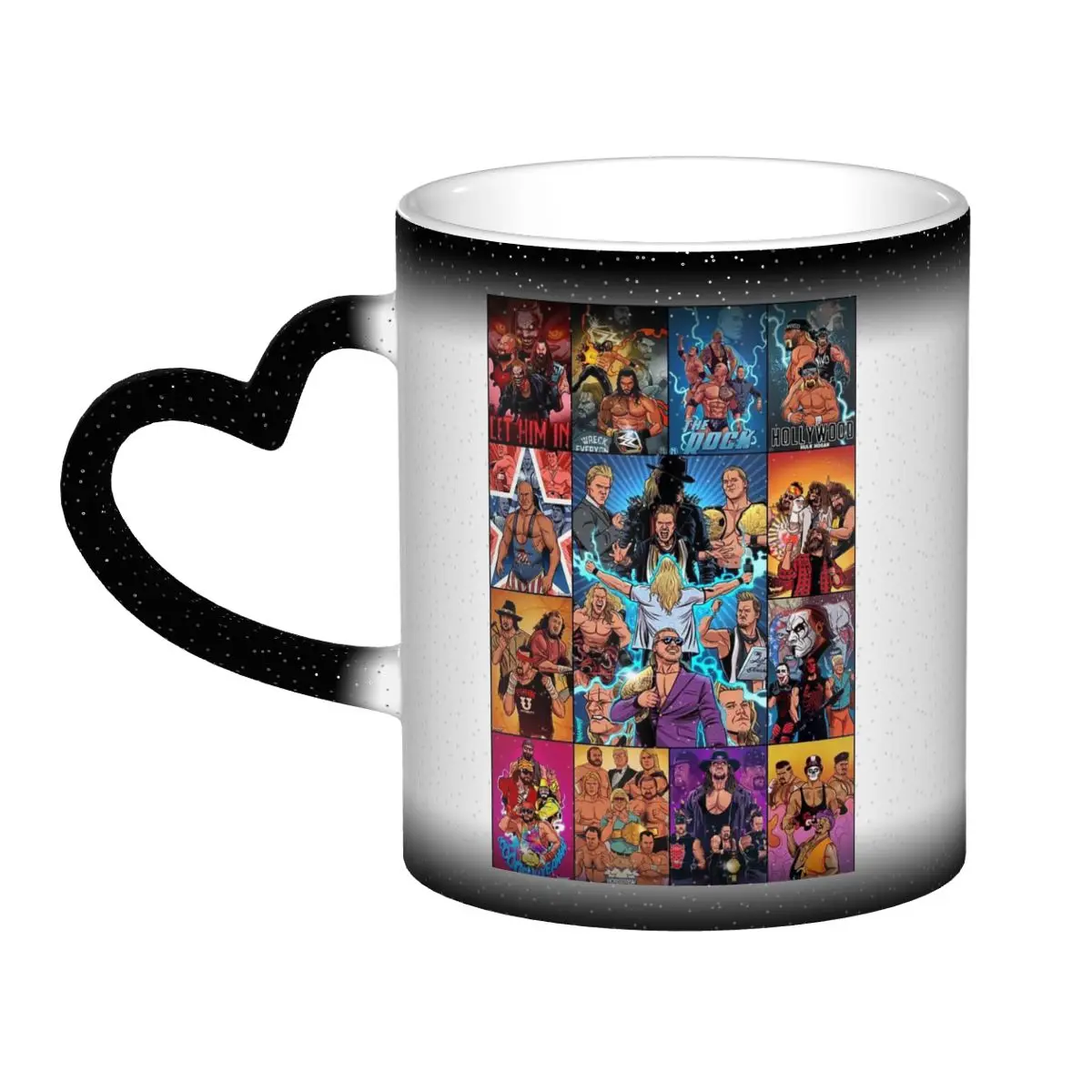 

John Cena Respect Earn It Cartoon Wrestler Mug Funny Ceramic Coffee Cups Tea Mugs Milk Cup Drinkware Gifts for Friends