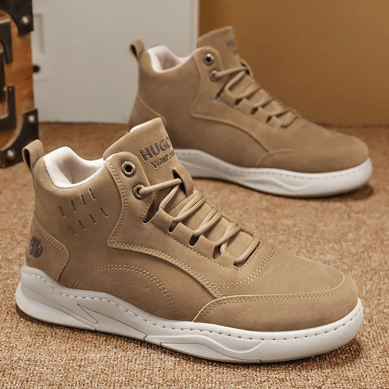 سوبر الشتاء الدافئ الرجال الأحذية مع الفراء الرجال أحذية رياضية موضة الثلوج أحذية الرجال الجلد المدبوغ أحذية من الجلد الشتاء الرجال أحذية ثلج Hombres بوتاس