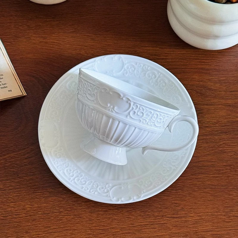 White Relief Cerami…