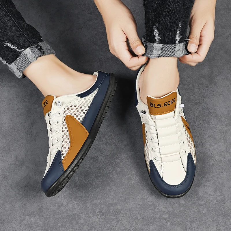 Brand Protection 2026 Neue Herren Leichte Rutschfeste Atmungsaktive Verschleißfeste Lauf- und Sportschuhe Modische Vielseitige Freizeitschuhe – Detail 4