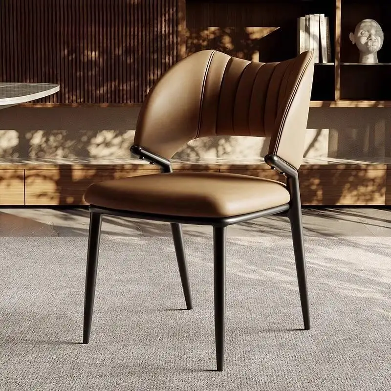 

Relaxing Single Unique Economic Rattan Computer Dining Chairs Backrest Originality Simple Salons Modern Design Home Furniture