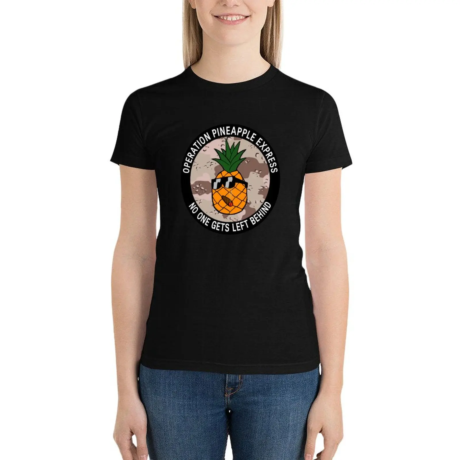 Operation Pineapple Express (DBDU) T-Shirt Aesthetic clothing cute tops plus size t shirts for Women loose fit