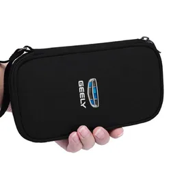 NEW Waterproof Car key car driver's license USB Earphone Storage bag For geely emgrand ec7 ec8 ck atlas ck2 ck3 gt gc9