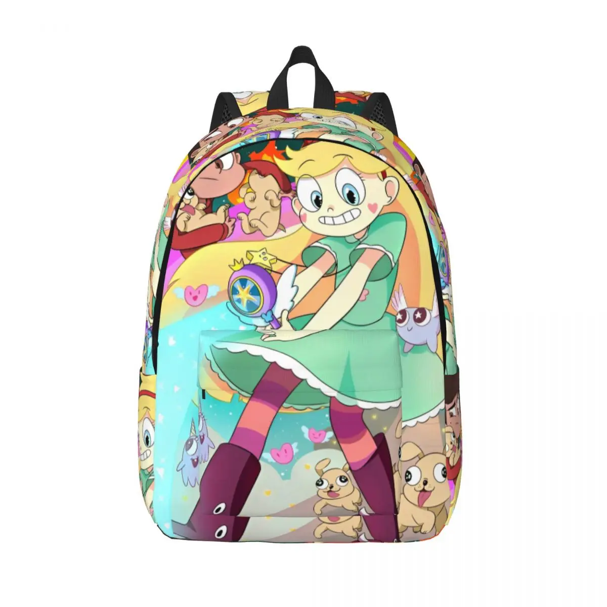 

Star Vs. The Forces Of Evil Cool Backpack Sports Student Work Cartoon Cute Daypack for Men Women Laptop Shoulder Bag
