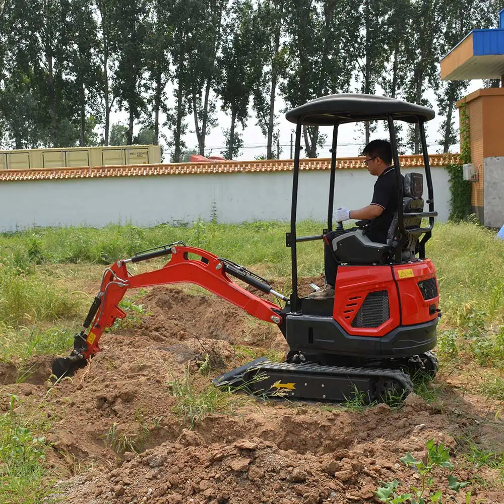 حفارة زاحفة مع مدمجة وسهلة المناورة لضمان الاستقرار في العمل على الطرق #3