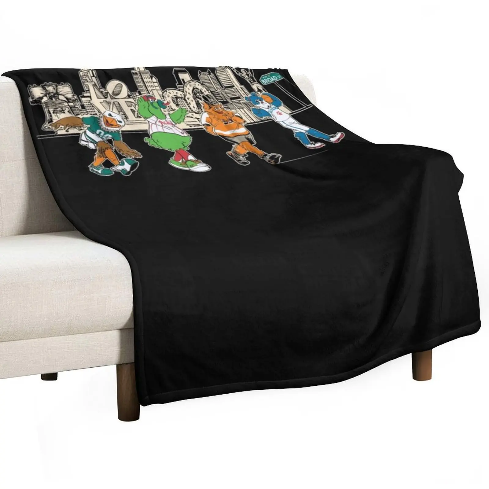 

Philly Sports Magnet Throw Blanket Easy Care Comfortable Blanket for Couch