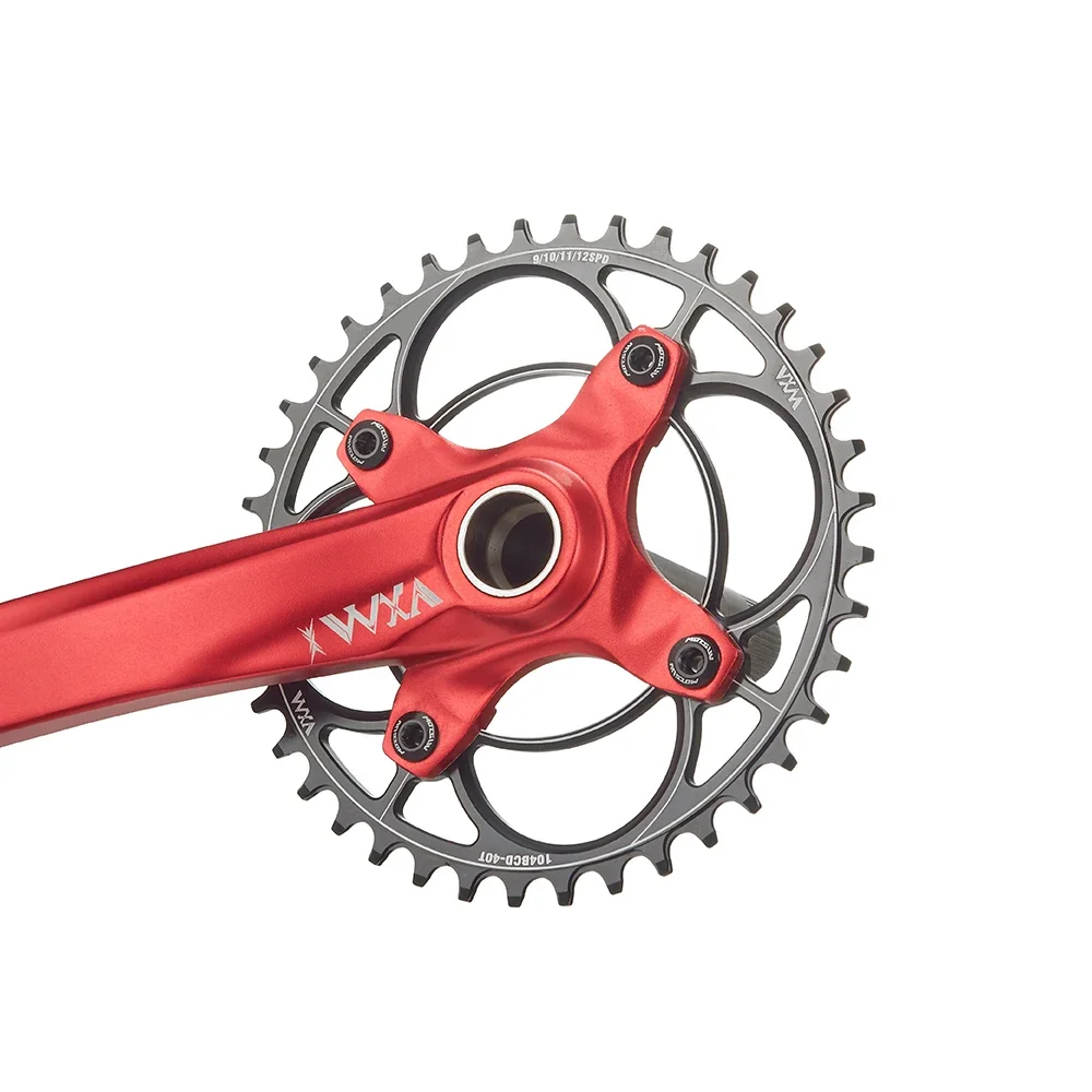 VXM 104BCD With 4Bolts 40T 42T 44T 46T 48T 50T 52T Mountain Bicycle Chainwheel MTB Crankset Narrow Wide Round Chainring 104 BCD