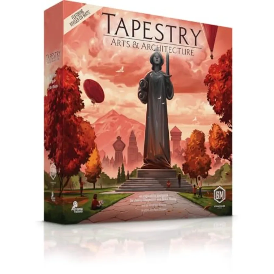 

: Tapestry: Arts and Architecture Expansion by Jamey Stegmaier and Mike Young Add to Tapestry New Capital City Mats Advancement