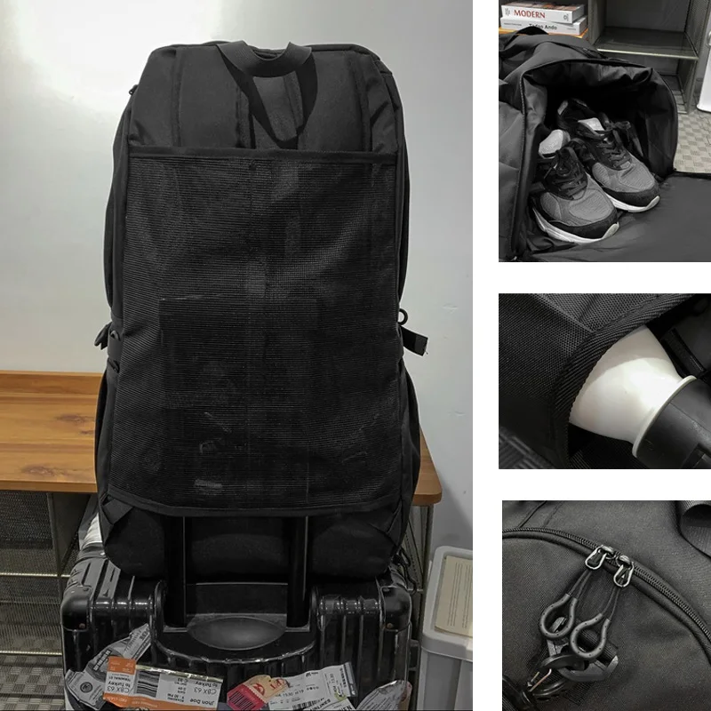 Gym Fitness Bag Large Men Women Sports Swimming Training Shoulder Pack Travel Duffel Handbag Business Crossbody Trip Backpack