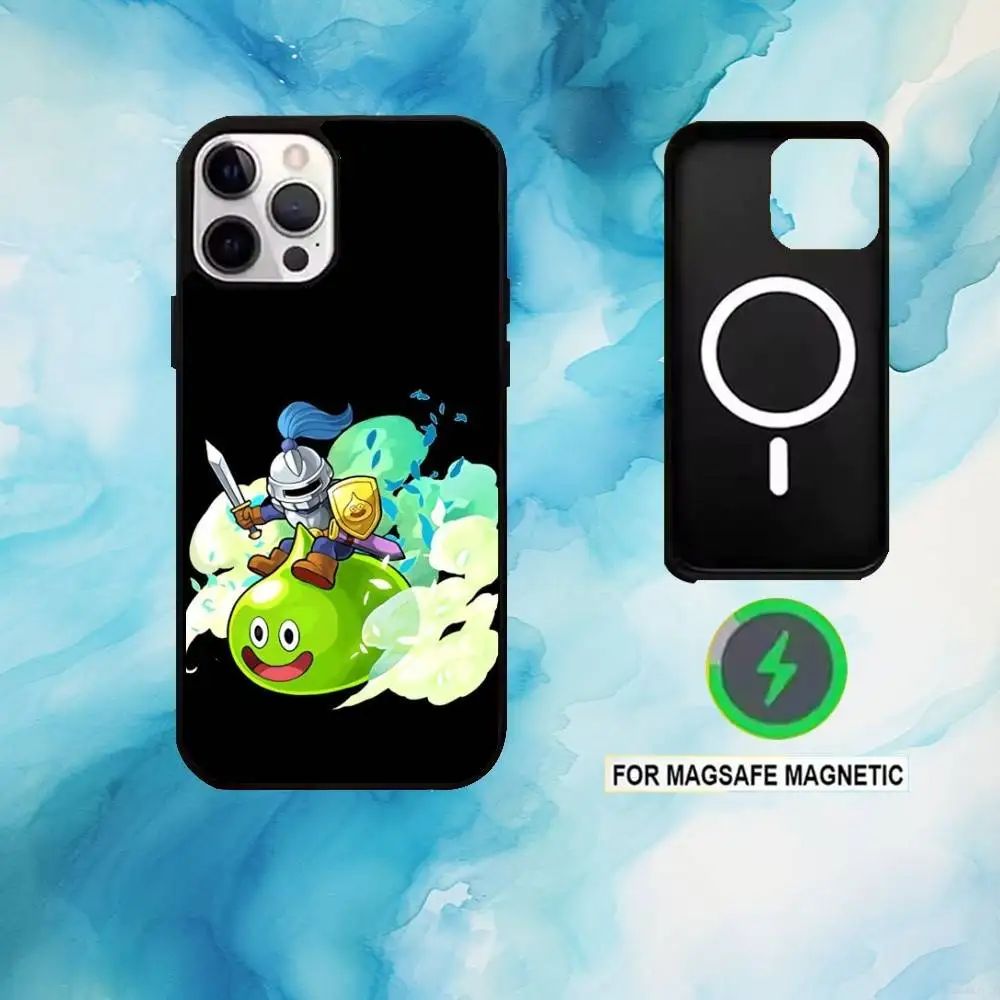 حافظة هاتف D-Dragon Q-Quest Slime لهاتف iPhone17,16,15,14,13,12,11 Plus، Pro Max شحن لاسلكي Magsafe مغناطيسي #4