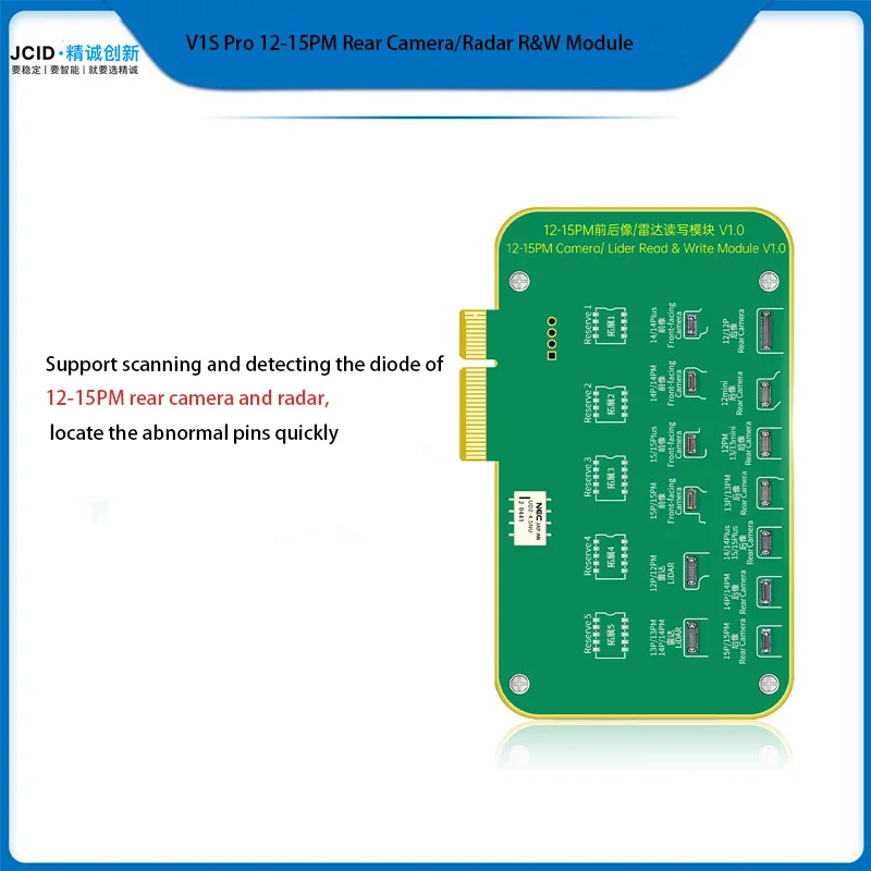 JCID V1S PRO V1SE Programmer with BGA110 BGA70 for IPhone 6-14
