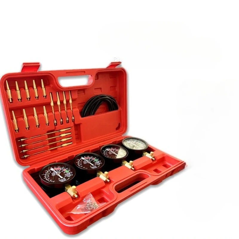 Fuel Vacuum Carburetor Synchronize Tool Kit Fuel Vacuum Carburetor Synchronizer Carb Sync Gauge Set With Rubber Hose view 4