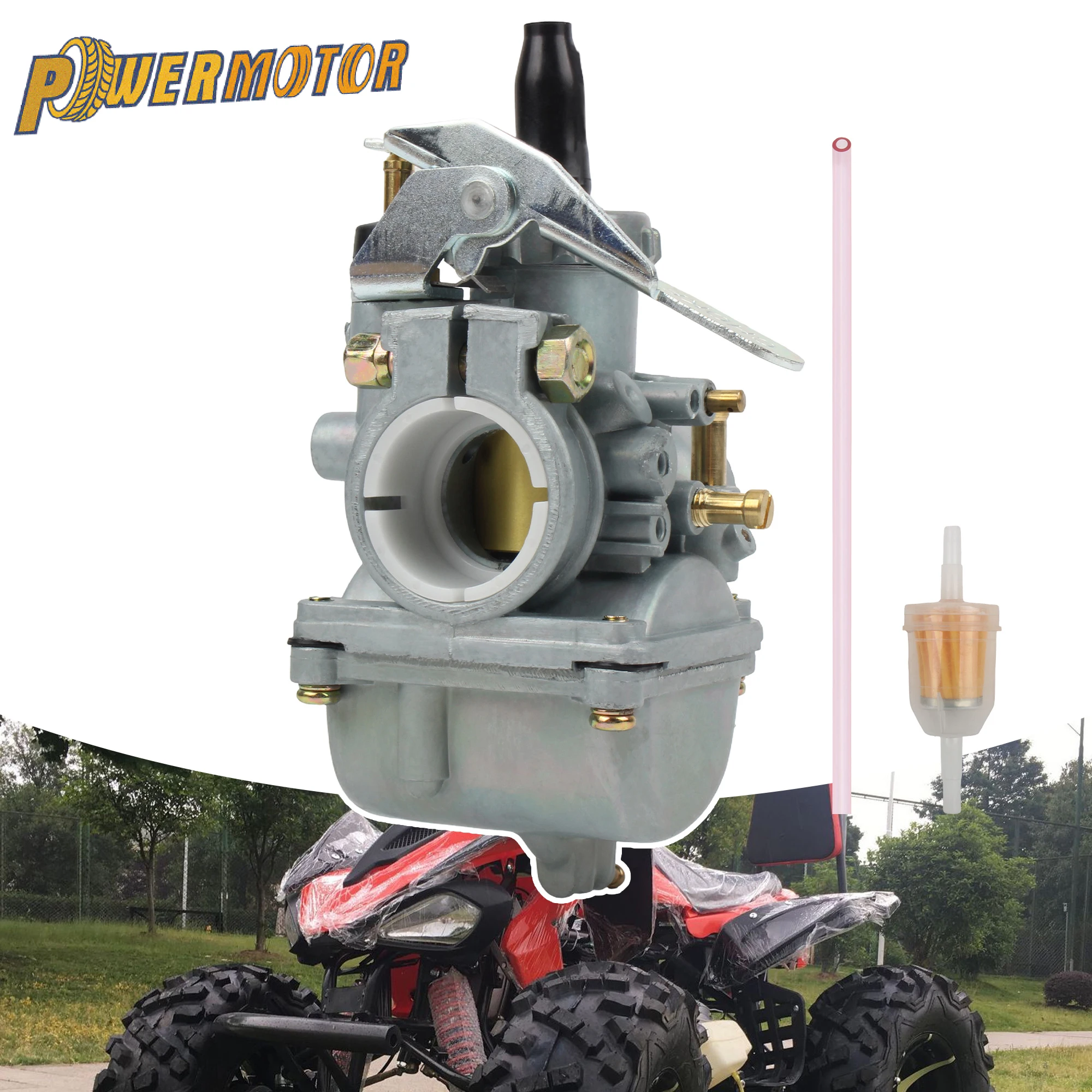 Für Mikuni Vergaser Motorrad-Vergaserteile Kraftstoffsystem VM20 20mm ATV UTV 50cc 100cc 125cc Dirt Pit Bike Motocross Zubehör