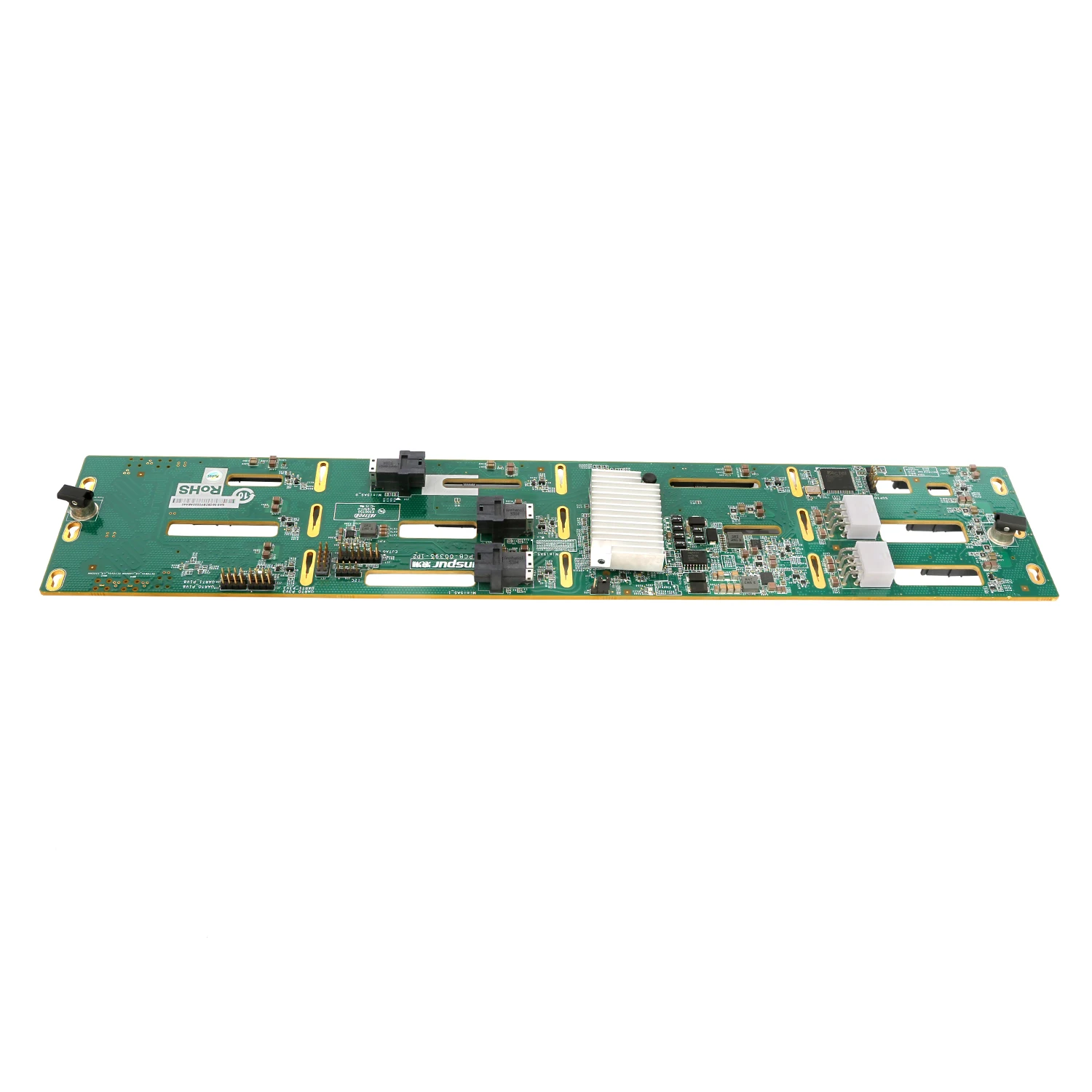 3 Ports SFF 8643 Server Backplane Circuit Board 2*4pin Power Supply Heat Dissipation HDD Adapter 12*SFF 8639/U.2 Motherboard